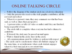 OnlineTalking Circle Guidelines